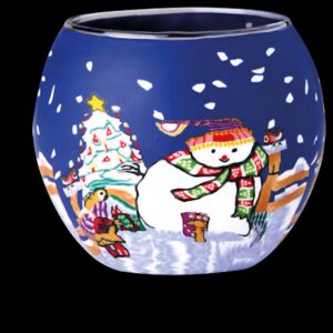 Leuchtglas Snowman Art.Nr.21816