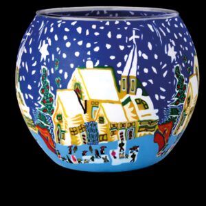 Leuchtglas Snowy Village Art.Nr.21811
