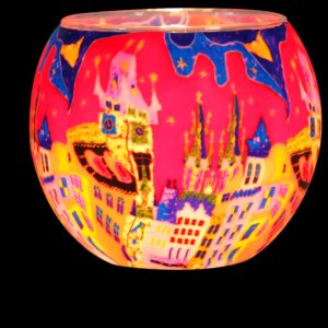 Leuchtglas Sunset in the City Art.Nr.21643