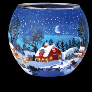 Leuchtglas Winternight-in-Canada Art.Nr.21821