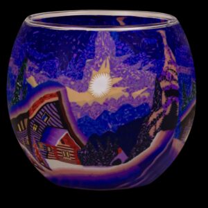 Leuchtglas Winter Town 2 Artikel-Nr.: 21G2303